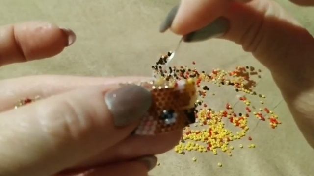 170. Символ 2021года. Кирпичное плетение. Бычок в подкове ?. Часть 2/8. смотреть онлайн