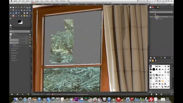 How to use the perspective tool in Gimp & a few other things... смотреть онлайн