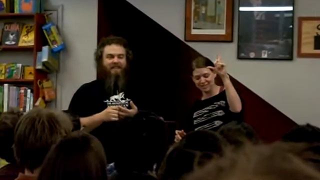 Amber Benson & Patrick Rothfuss Book Reading in LA 4/8/11 смотреть онлайн