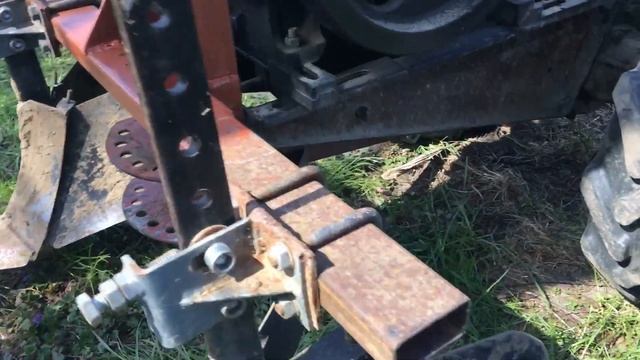 Переробка підгортачів для загортання картоплі. Мотоблок Зубр. смотреть онлайн