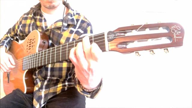 Howl's Moving Castle Fingerstyle Guitar with TABS смотреть онлайн