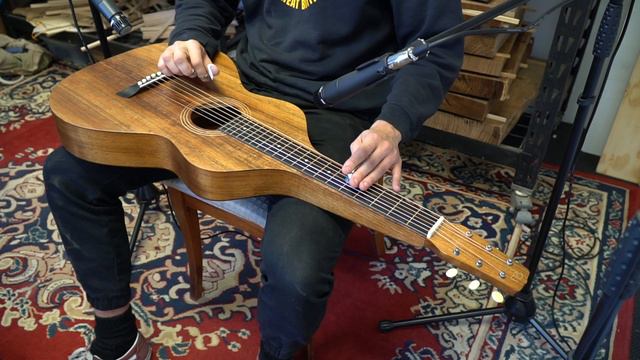 Richard Wilson Weissenborn Guitar - Tasmanian Blackwood - Style 1 - Serial RW2211-341 смотреть онлайн