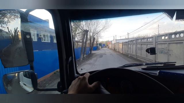 в Самару с металлом. Загрузка и выгрузка одним днем. Неприятность по дороге. смотреть онлайн