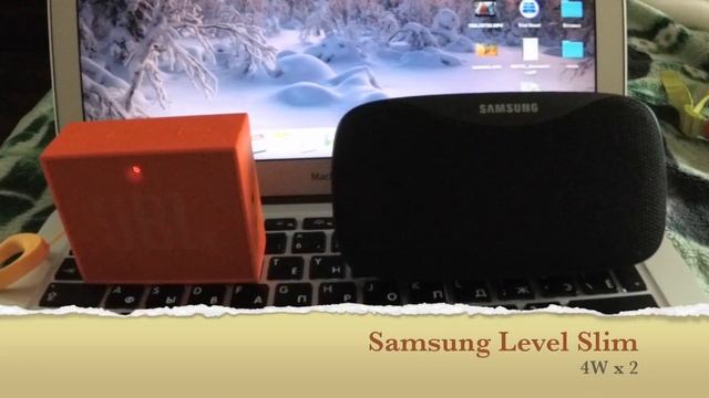 JBL GO vs Samsung Level Slim смотреть онлайн