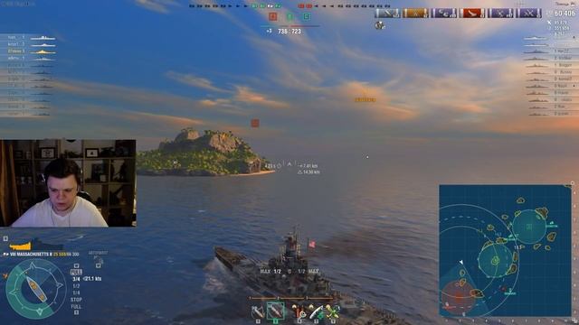 Стрим: WoWS - Адекватные ЛБЗ и ещё раз Азума смотреть онлайн