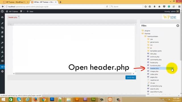 How To Create a Header Template In Wordpress | #2 Customize Wordpress 2017 смотреть онлайн