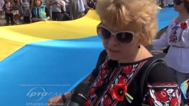 В Старобельске прошло шествие патриотов смотреть онлайн