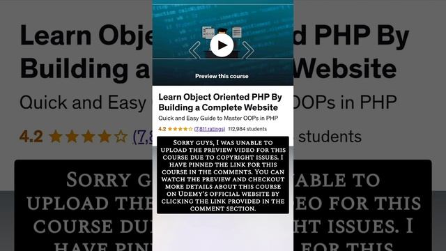 Learn Object Oriented PHP By Building a Complete Website смотреть онлайн