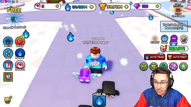 PRAVIM NAJJAČI LASER U ROBLOXU!! смотреть онлайн