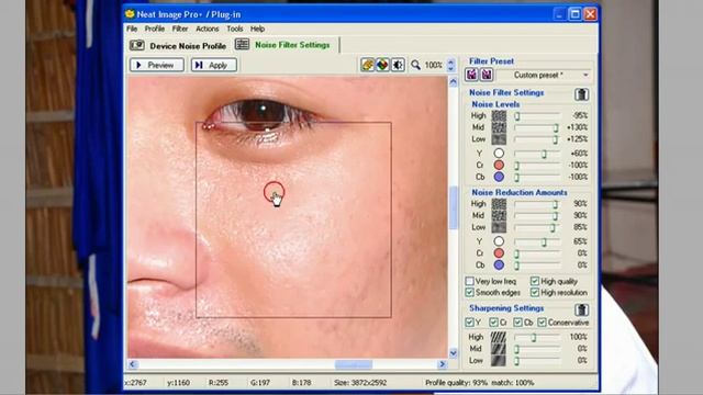 Hoc Photoshop - Su dung neatimage.FLV смотреть онлайн