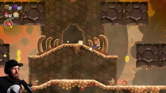 Deep Magma Bog - Super Mario Bros Wonder Walkthrough (Part 6) смотреть онлайн