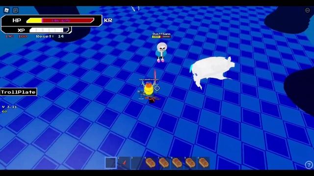 ROBLOX | Undertale Boss Battles v3.0 | Dust Sans смотреть онлайн