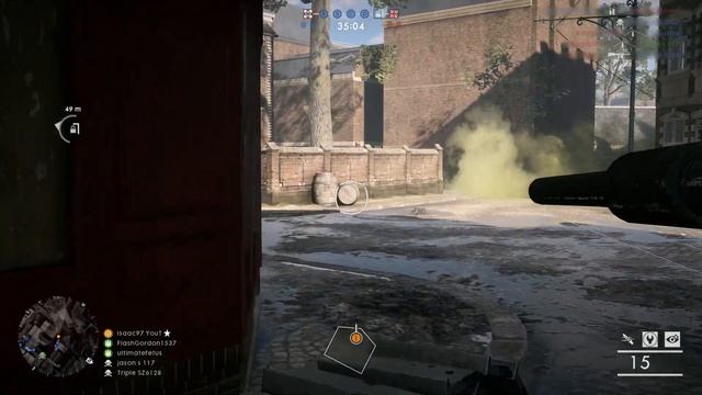 Battlefield 1: Overpowered Light Flanker tank gameplay (No Commentary) смотреть онлайн