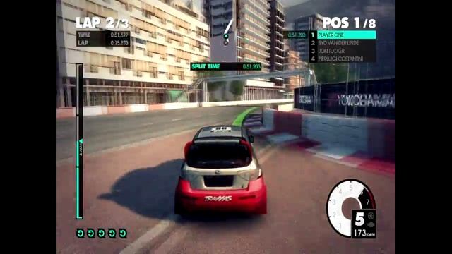 DiRT 3 on GT 520 смотреть онлайн