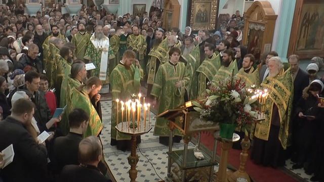 Всенощное бдение 1 января 2018 г. смотреть онлайн