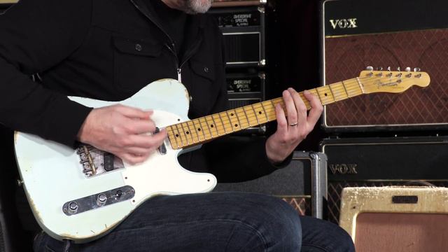 Fender Custom Shop Dealer Select Wildwood "10" 1955 Telecaster Heavy Relic • SN: R14521 смотреть онлайн