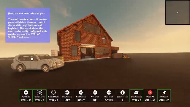Advanced Camera - Dev Update 22.4.19 (Control panel, keybinds) #Teardown смотреть онлайн