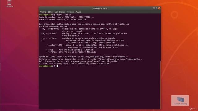 Linux Comando mkdir Crear Directorios смотреть онлайн
