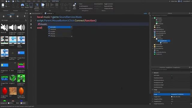 How to make a Music On/Off Button! (Roblox Studio) смотреть онлайн