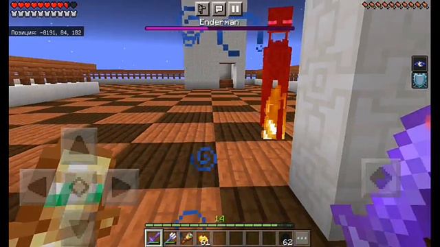 My Addon, Enderman BOSS from Minecraft Dungeons in Minecraft PE. By Phantom Master :)... смотреть онлайн