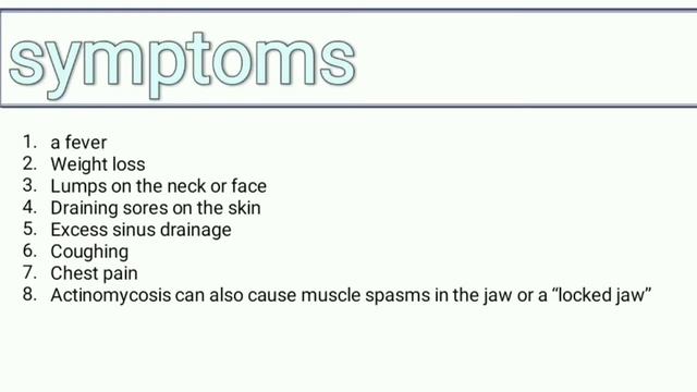 Actinomycosis смотреть онлайн