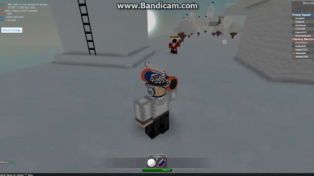 ROBLOX - Winter Games (Snowball Fight) смотреть онлайн