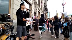 УЛИЧНЫЕ МУЗЫКАНТЫ СПб,гр.АЙДАХО(18) 26.05.23.