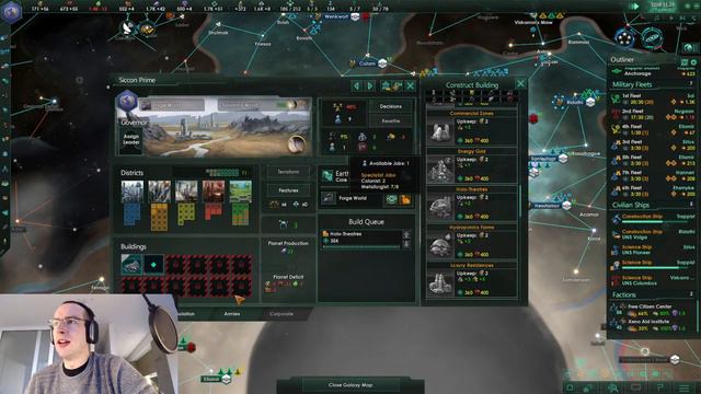 Federating the Galaxy in Stellaris Grand Admiral смотреть онлайн