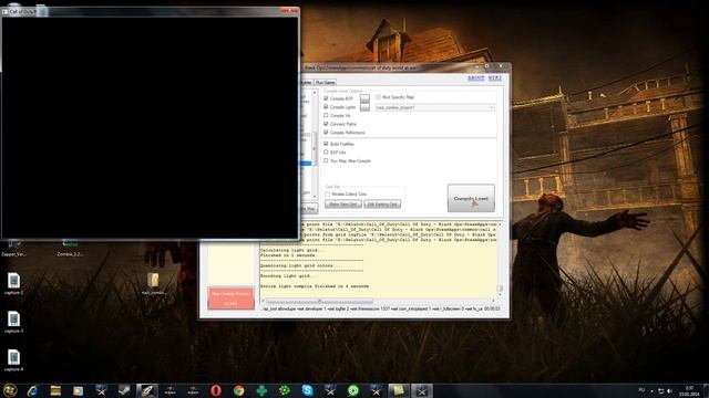 Как создавать nazi zombie карты ( Веррюкт стиль ) Урок №9 - Компилирование смотреть онлайн