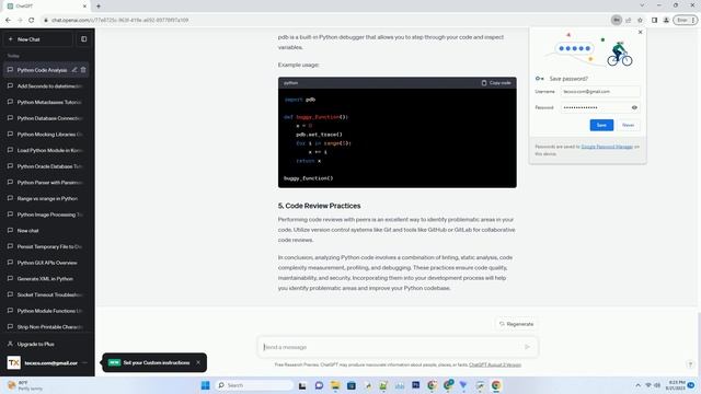 How can I analyze Python code to identify problematic areas смотреть онлайн