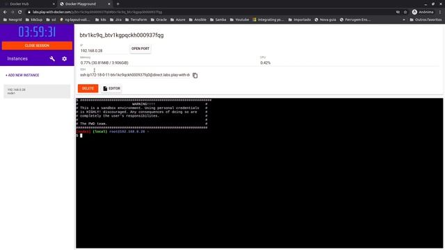 Conhecendo o Play with docker смотреть онлайн