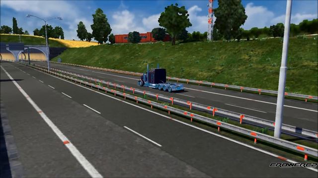 Euro Truck Simulator 2 - Kenworth W900L - v. 1.13.2 смотреть онлайн
