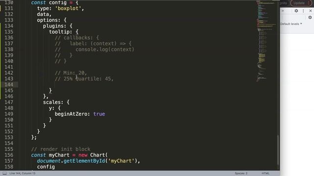 How to Wrap Text Of Tooltip in Boxplot Chart in Chart JS смотреть онлайн