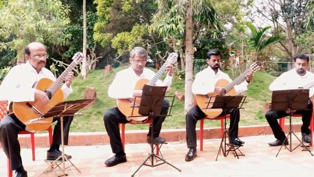 Great is thy Faithfullness | Madras Guitar Quartet | Thangadurai Samuel [Official Video] смотреть онлайн