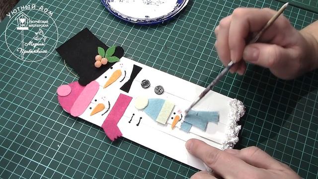 Весёлые снеговики //DIY смотреть онлайн