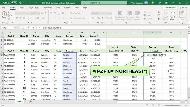 Lookup complex multiple criteria to return multiple values using XLOOKUP in Excel - Office 365 смотреть онлайн