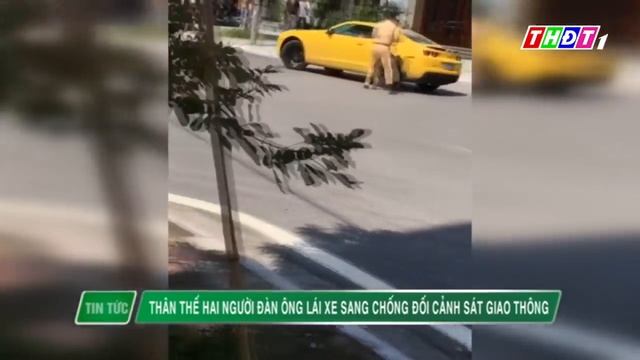 Thân thế hai người đàn ông lái xe sang chống đối cảnh sát giao thông | THDT смотреть онлайн