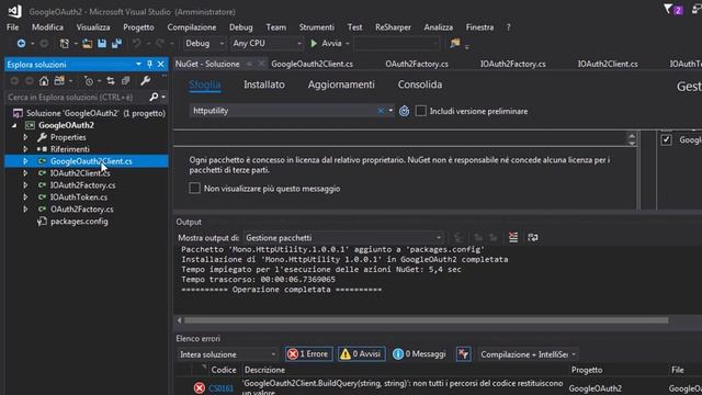 Google OAuth2 API in C# - Authentication Implementation guide смотреть онлайн