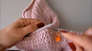 Пуловер спицами(МК подробный)ЧАСТЬ 2