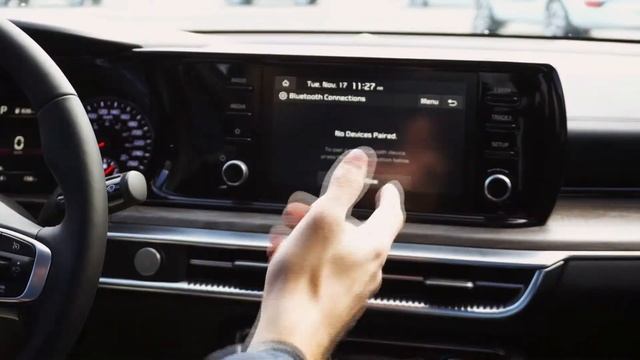Kia Bluetooth and android auto tutorial смотреть онлайн