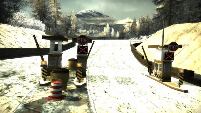 NFS: Most Wanted зимнее прохождение #10 - откуда взялась невидимая стена? смотреть онлайн
