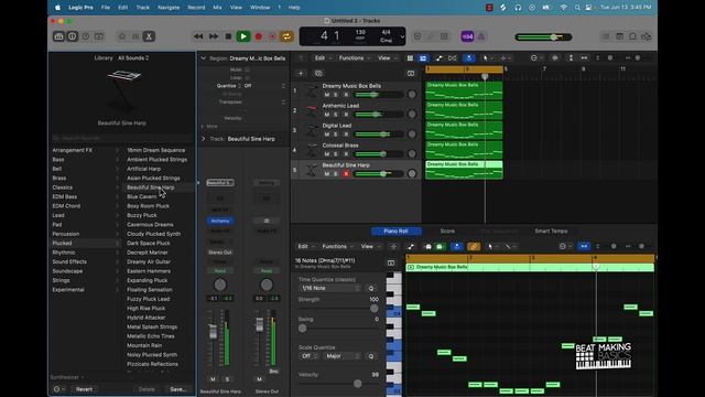 How To Use Layering To Make FIRE Melodies - Logic Pro X Tutorial смотреть онлайн
