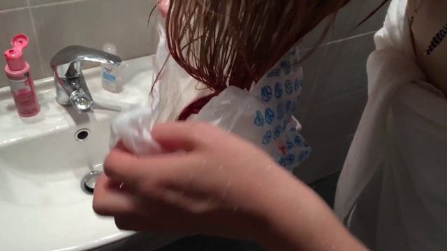 Как покрасить волосы самостоятельно в красный❤️ смотреть онлайн
