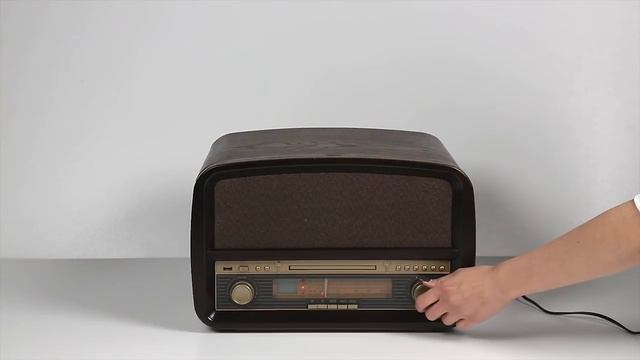 Gramofon z CD/MP3/USB/nagrywaniem - CR 1112 смотреть онлайн