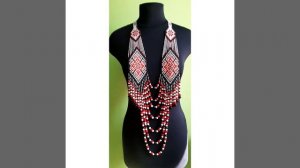 Beads gerdan 156. Гердан из бисера