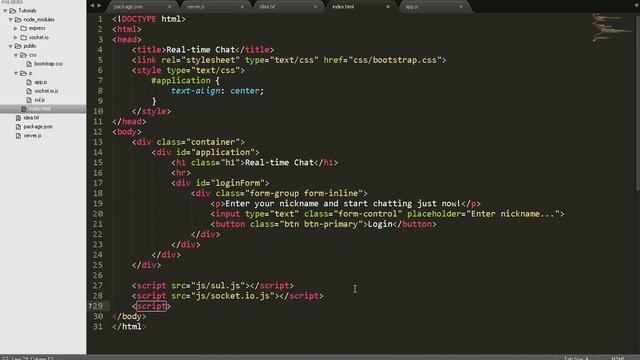 Building Apps with Node.js - Part 4: Sockets смотреть онлайн