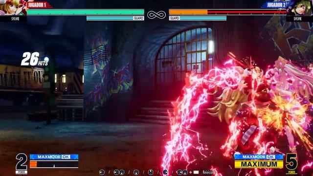 THE KING OF FIGHTERS XV DLC Sylvie Paula Paula Combo смотреть онлайн