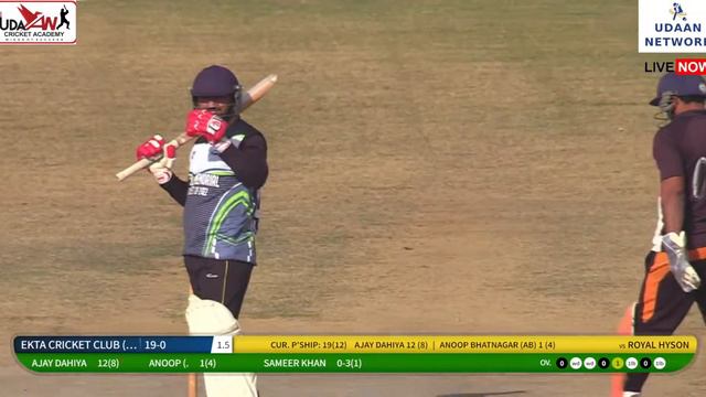 SONNET CUP 2023 : MATCH : 3 : = EKTA CRICKET CLUB V/S ROYAL HYSON смотреть онлайн