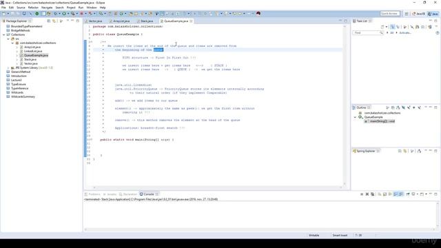 029 Java built in java util Queue смотреть онлайн