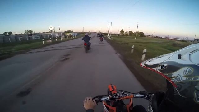 Обрывки мотожизни: сломался мерседес, питбайки валят! смотреть онлайн